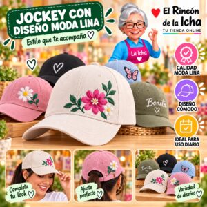RI-ML-00478 Jockey con Diseño Moda Lina Diseño 900787