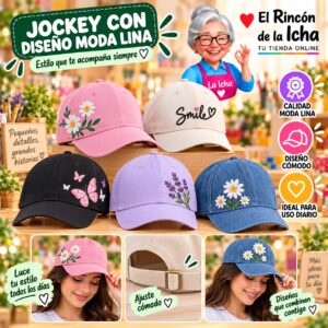 RI-ML-00480 Jockey con Diseño Moda Lina Diseño 900782