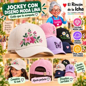 RI-ML-00481 Jockey con Diseño Moda Lina Diseño 900697