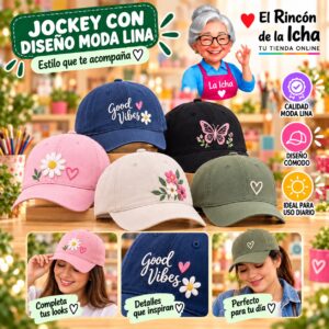 RI-ML-00482 Jockey con Diseño Moda Lina Diseño 900452