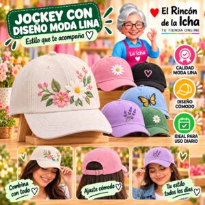 RI-ML-00483 Jockey con Diseño Moda Lina Diseño 900018