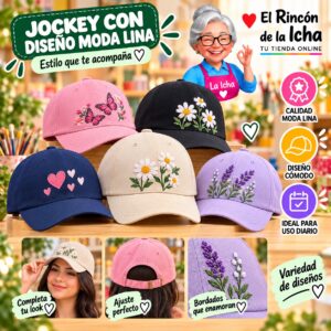 RI-ML-00485 Jockey con Diseño Moda Lina Diseño 900310