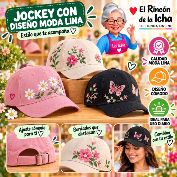 RI-ML-00489 Jockey con Diseño Moda Lina Diseño 900264