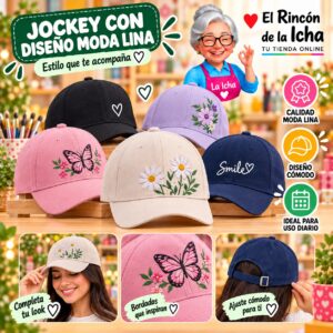 RI-ML-00491 Jockey con Diseño Moda Lina Diseño 900546
