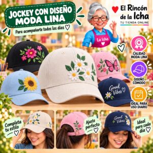 RI-ML-00494 Jockey con Diseño Moda Lina Diseño 900215