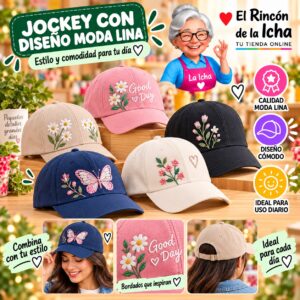 RI-ML-00496 Jockey con Diseño Moda Lina Diseño 900589