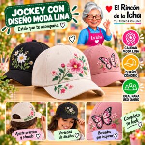 RI-ML-00497 Jockey con Diseño Moda Lina Diseño 900590