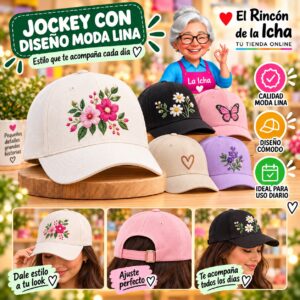 RI-ML-00499 Jockey con Diseño Moda Lina Diseño 900279
