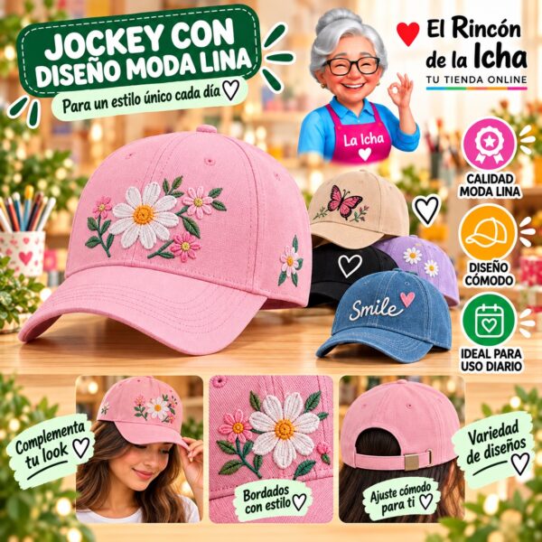 Jockey con Diseño Moda Lina Diseño 900689