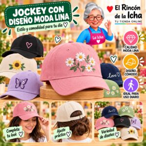 RI-ML-00502 Jockey con Diseño Moda Lina Diseño 900459