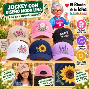 RI-ML-00504 Jockey con Diseño Moda Lina Diseño 900566