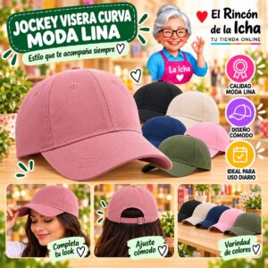 RI-ML-00528 Jockey Visera Curva Moda Lina Diseño 900509