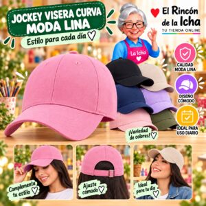 RI-ML-00529 Jockey Visera Curva Moda Lina Diseño 900115