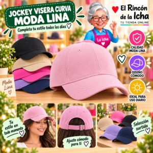 Jockey Visera Curva Moda Lina Diseño 900705
