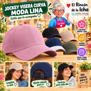Jockey Visera Curva Moda Lina Diseño 900702
