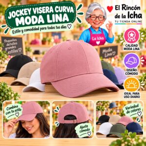 Jockey Visera Curva Moda Lina Diseño 900706