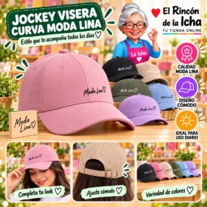 Jockey Visera Curva Moda Lina Diseño 900779