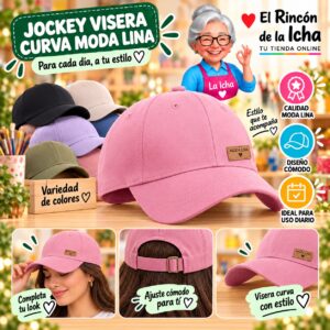 Jockey Visera Curva Moda Lina Diseño 900800