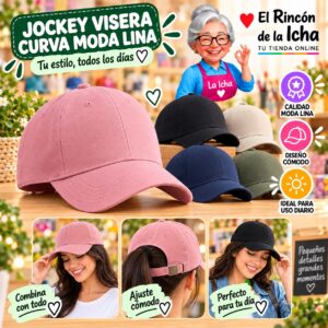 RI-ML-00578 Jockey Visera Curva Moda Lina Diseño 900574
