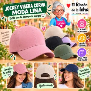 RI-ML-00583 Jockey Visera Curva Moda Lina Diseño 900699