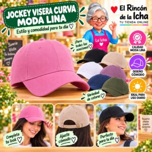 RI-ML-00585 Jockey Visera Curva Moda Lina Diseño 900717