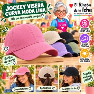 RI-ML-00586 Jockey Visera Curva Moda Lina Diseño 900733
