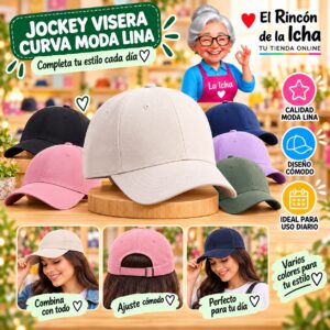 RI-ML-00588 Jockey Visera Curva Moda Lina Diseño 900732