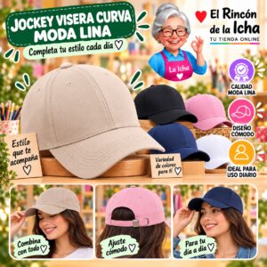 RI-ML-00598 Jockey Visera Curva Moda Lina Diseño 900260