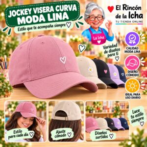RI-ML-00601 Jockey Visera Curva Moda Lina Diseño 900575