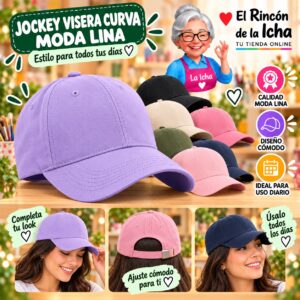 RI-ML-00614 Jockey Visera Curva Moda Lina Diseño 900649