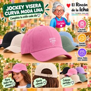 RI-ML-00617 Jockey Visera Curva Moda Lina Diseño 900555