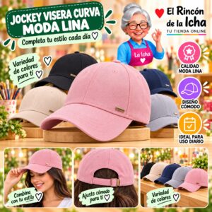 RI-ML-00618 Jockey Visera Curva Moda Lina Diseño 900556