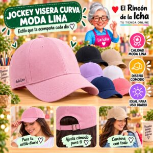 RI-ML-00623 Jockey Visera Curva Moda Lina Diseño 900646