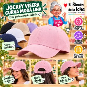 RI-ML-00624 Jockey Visera Curva Moda Lina Diseño 900651