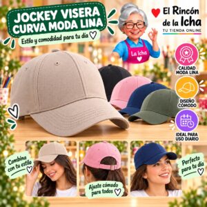 RI-ML-00627 Jockey Visera Curva Moda Lina Diseño 900603