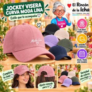 RI-ML-00631 Jockey Visera Curva Moda Lina Diseño 900707