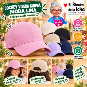 RI-ML-00638 Jockey Visera Curva Moda Lina Diseño 900576
