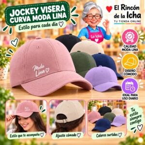RI-ML-00639 Jockey Visera Curva Moda Lina Diseño 900577