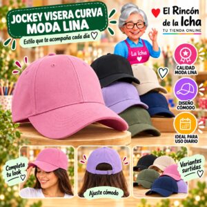 RI-ML-00640 Jockey Visera Curva Moda Lina Diseño 900741