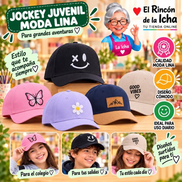 Jockey Juvenil Moda Lina Diseño 900682