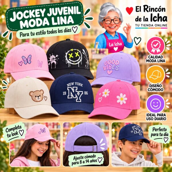 Jockey Juvenil Moda Lina Diseño 900668