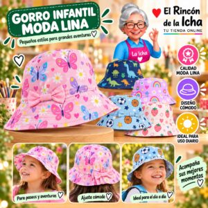 RI-ML-00669 Gorro Infantil Moda Lina Diseño 920284