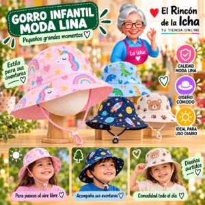 RI-ML-00683 Gorro Infantil Moda Lina Diseño 920268
