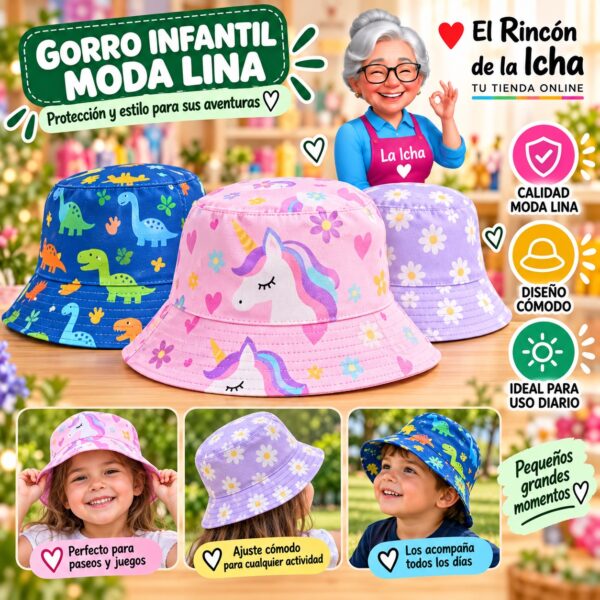 Gorro Infantil Moda Lina Diseño 920603