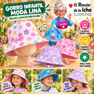RI-ML-00691 Gorro Infantil Moda Lina Diseño 920613