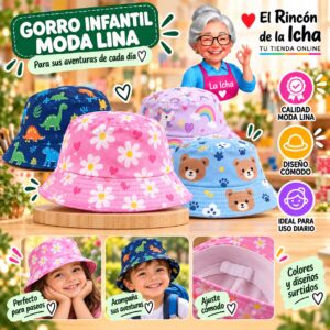 RI-ML-00692 Gorro Infantil Moda Lina Diseño 920601