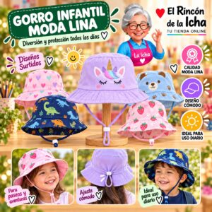 RI-ML-00694 Gorro Infantil Moda Lina Diseño 920501