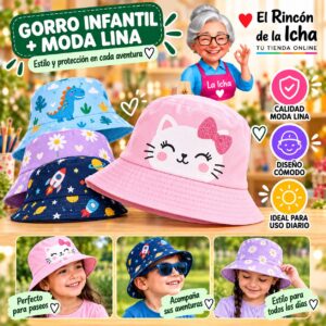 RI-ML-00696 Gorro Infantil Moda Lina Diseño 920504