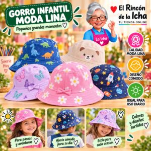 RI-ML-00701 Gorro Infantil Moda Lina Diseño 920500