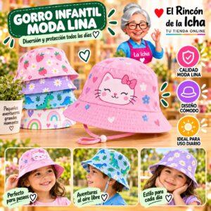 RI-ML-00706 Gorro Infantil Moda Lina Diseño 920492